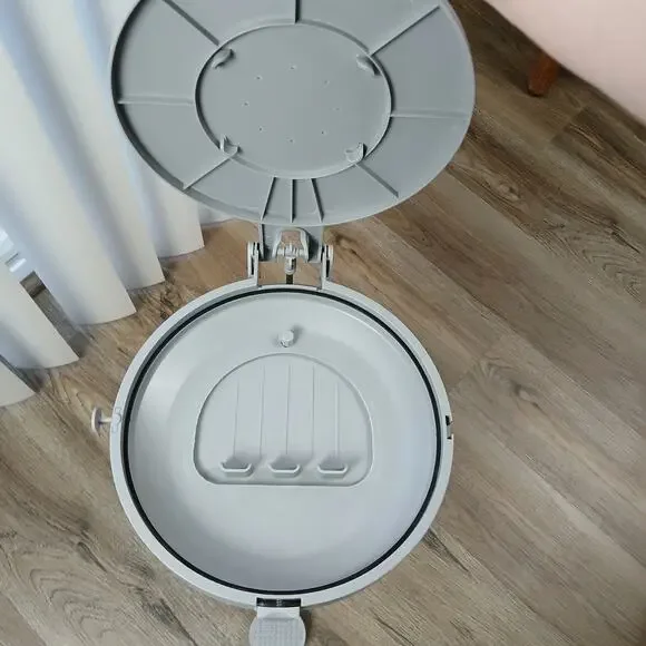 Modkat Litter Keeper + Scoop plastic waste disposal pail bamboo charcoal filter - Picture 8 of 17